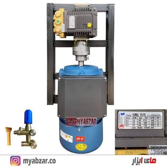 کارواش صنعتی تک فاز ۱۱۰ بار برتولینی ایتالیا (Bertolini Water Jet) | مناسب شستشوی نما، آجر و تبدیل به واتر سندبلاست 2 کارواش صنعتی تک فاز ۱۱۰ بار برتولینی ایتالیا (Bertolini Water Jet) | مناسب شستشوی نما، آجر و تبدیل به واتر سندبلاست